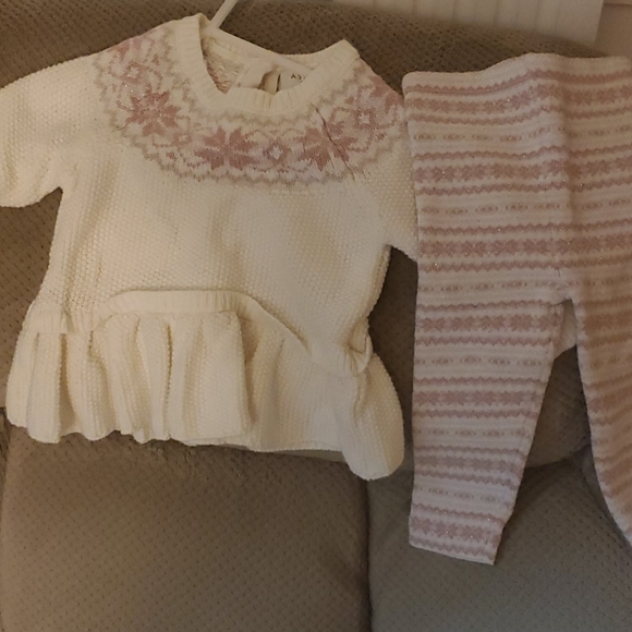 Aspen baby girls sweater matching set - Picture 5 of 5